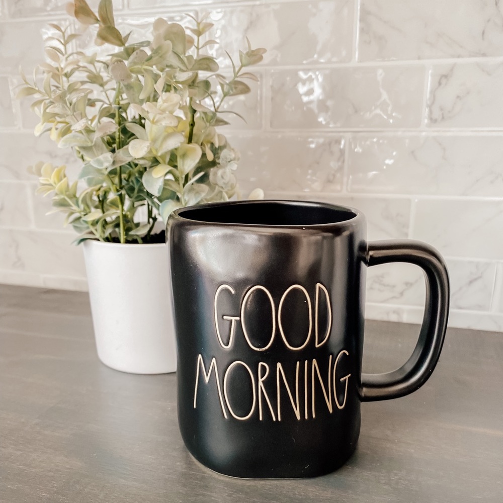 Rae Dunn “good morning” mug